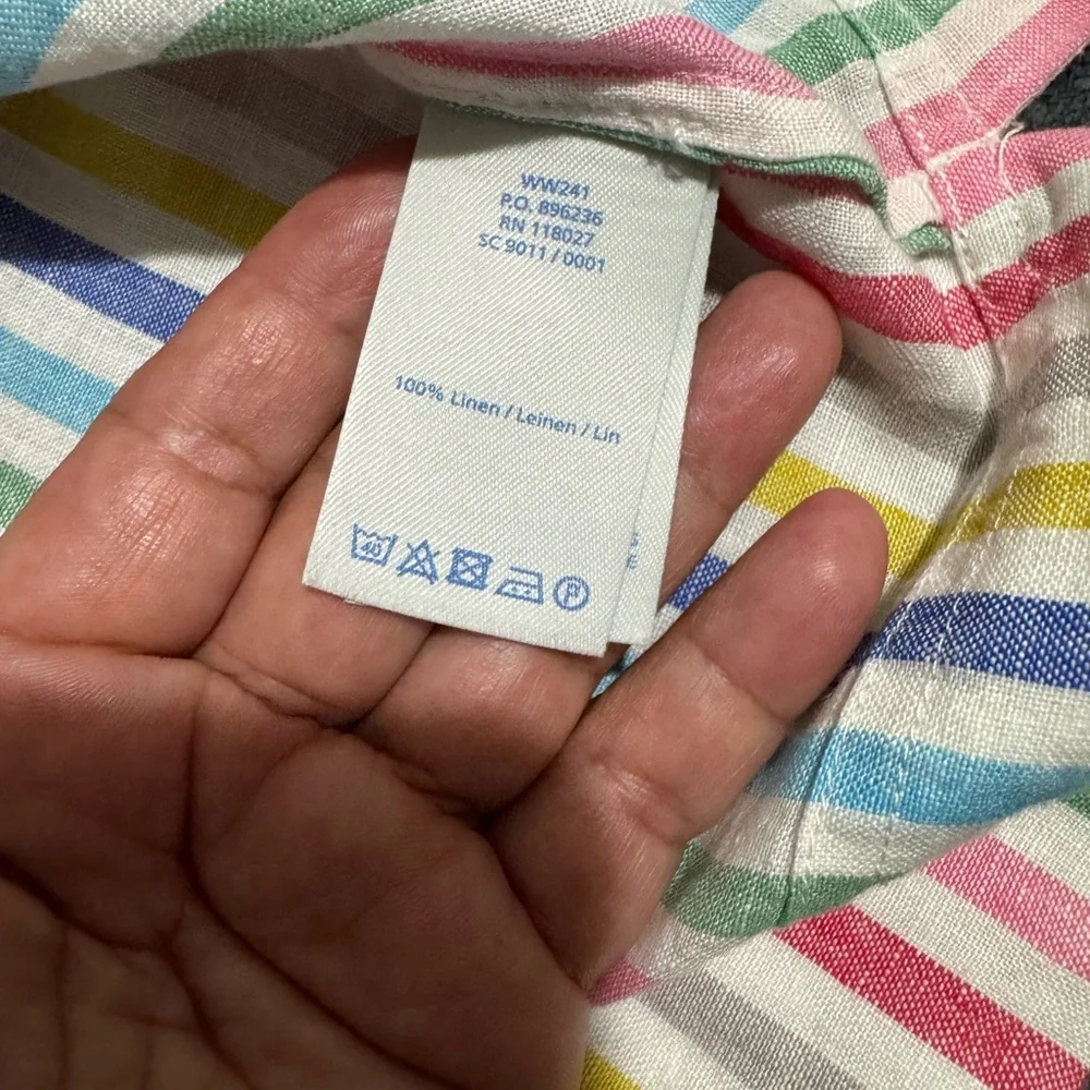 Boden Striped Midi Dress in Multicolor - Picture 8 of 8